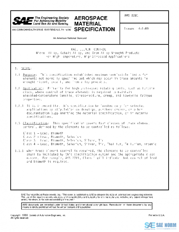 SAE AMS2281 PDF