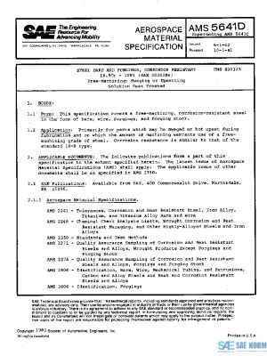 SAE AMS5641D PDF