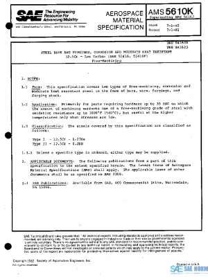 SAE AMS5610K PDF