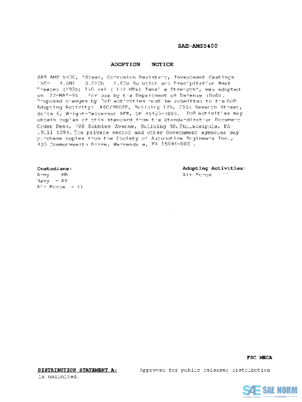 SAE AMS5400A PDF