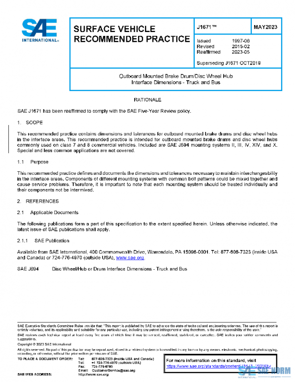 SAE J1671_202305 PDF
