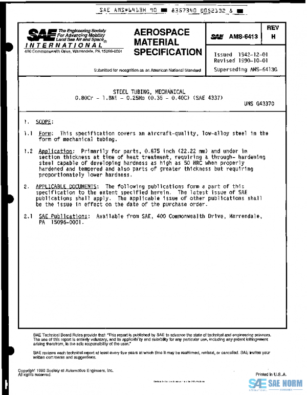 SAE AMS6413H PDF