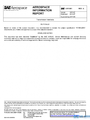 SAE AIR1361A PDF