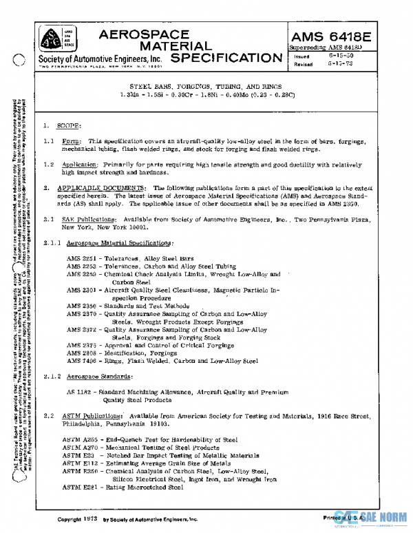 SAE AMS6418E PDF
