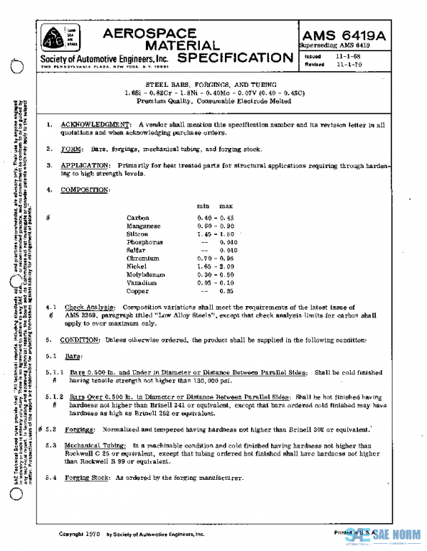 SAE AMS6419A PDF