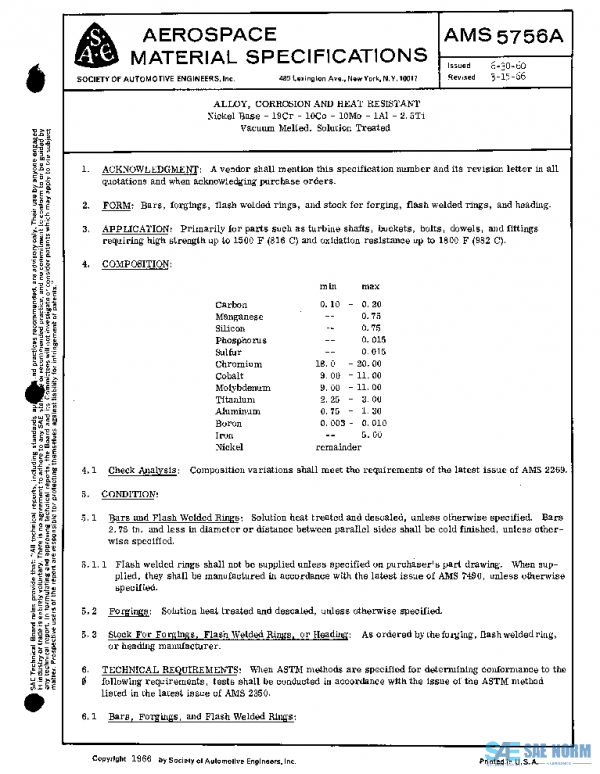 SAE AMS5756A PDF