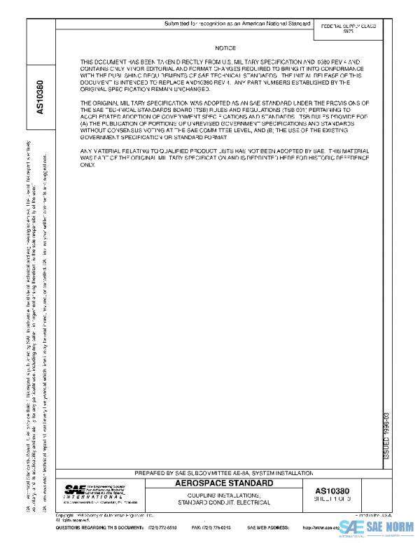 SAE AS10380 PDF