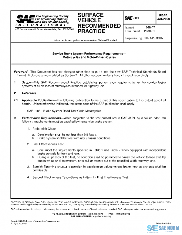 SAE J109_200001 PDF