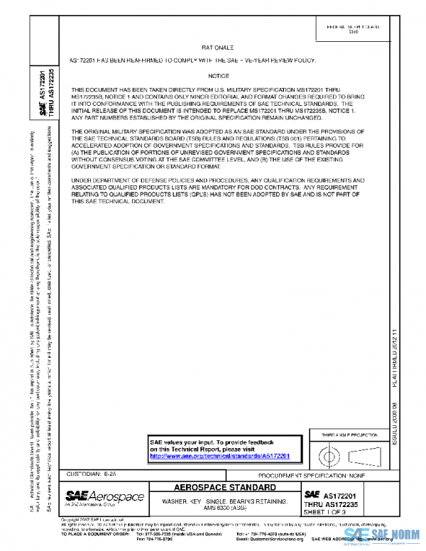 SAE AS172201 PDF