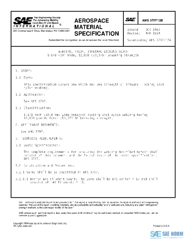 SAE AMS3797/12B PDF