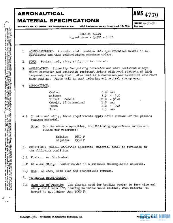 SAE AMS4779 PDF