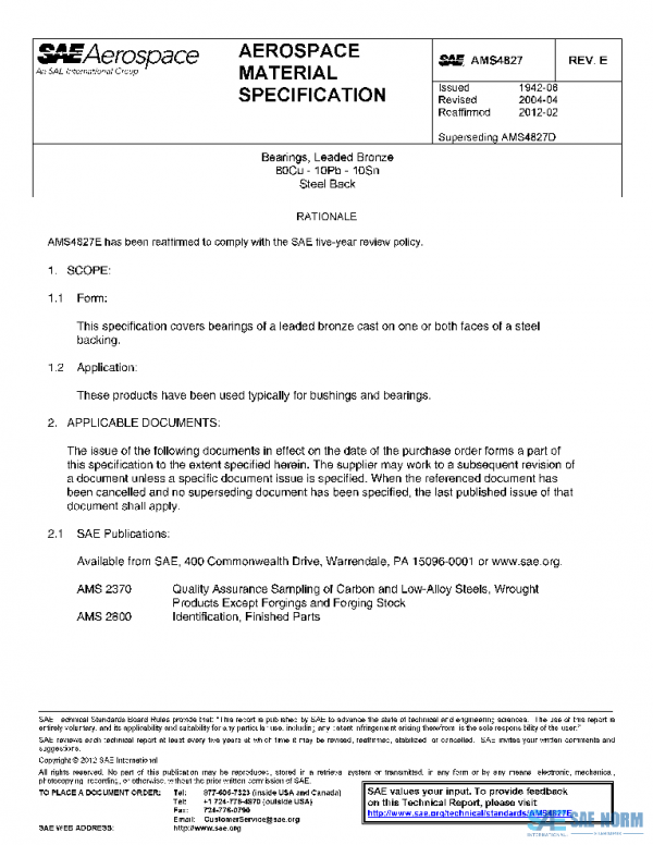 SAE AMS4827E PDF