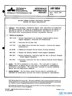 SAE AIR1854 PDF