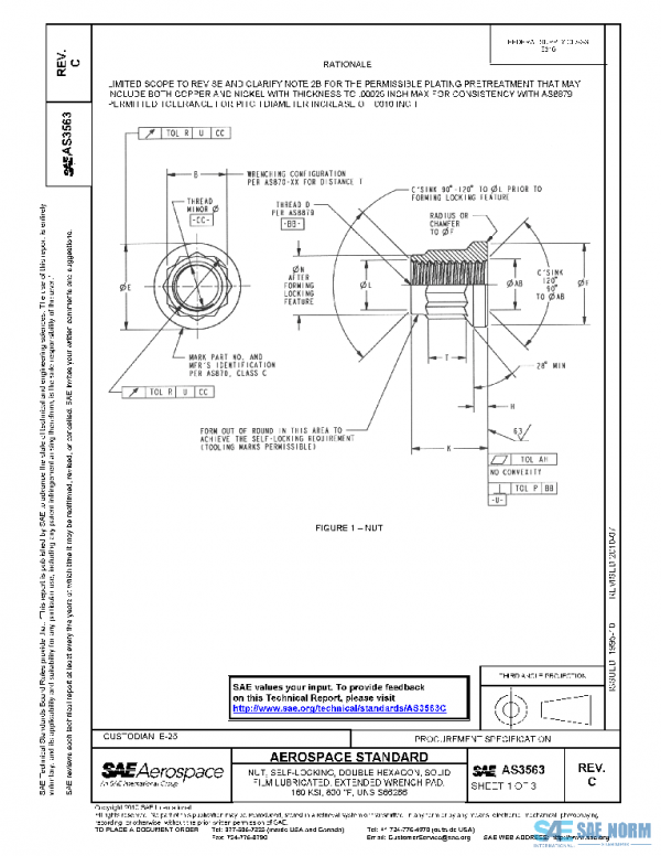SAE AS3563C PDF
