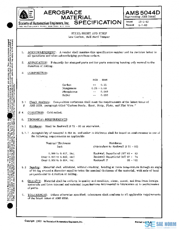 SAE AMS5044D PDF