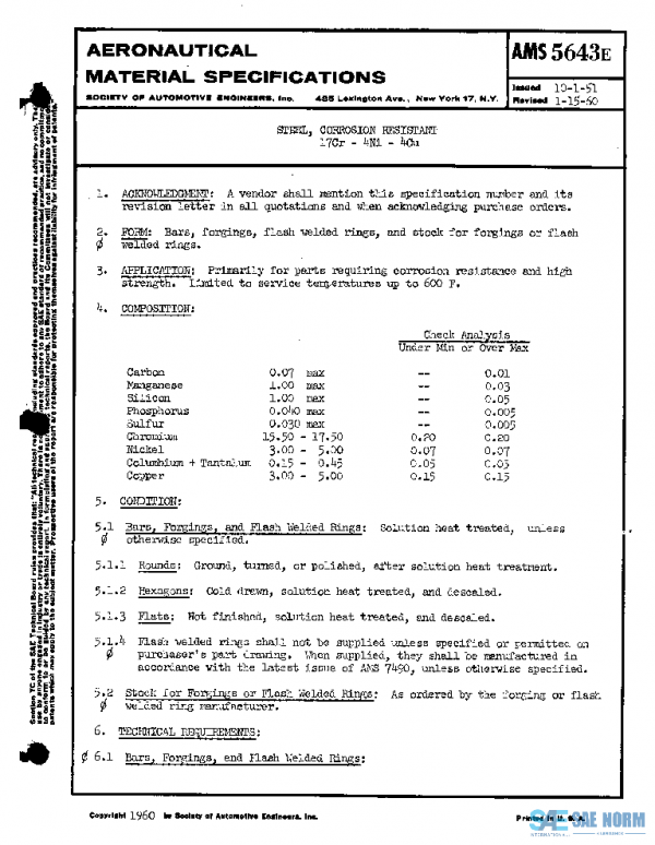 SAE AMS5643E PDF