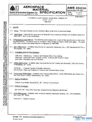 SAE AMS4943A PDF