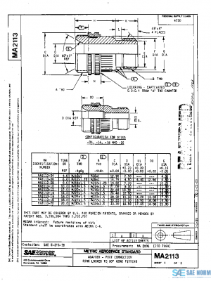 SAE MA2113A PDF