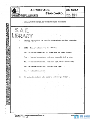 SAE AS683A PDF