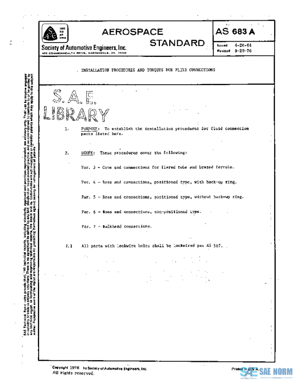 SAE AS683A PDF