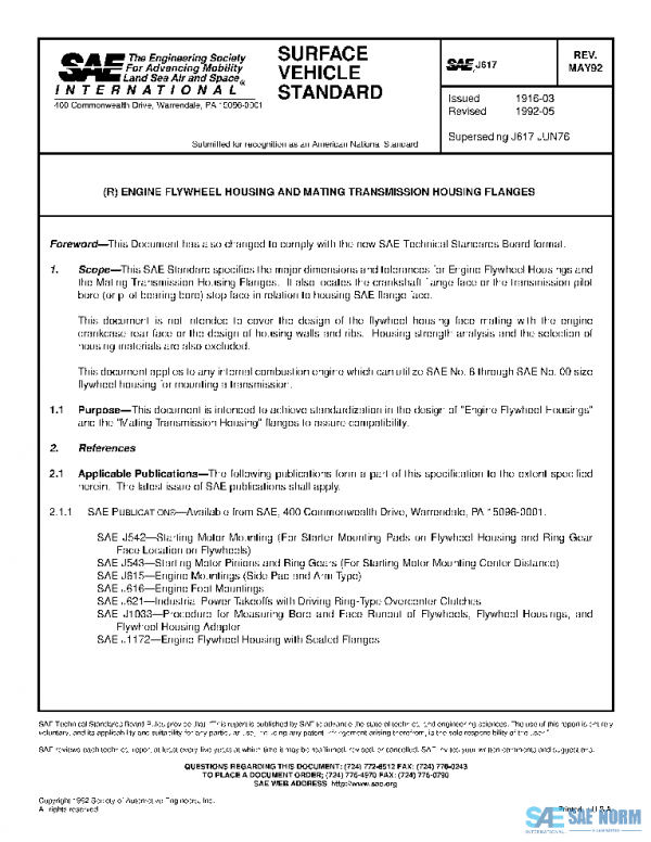 SAE J617_199205 PDF SAE J617_199205 PDF
