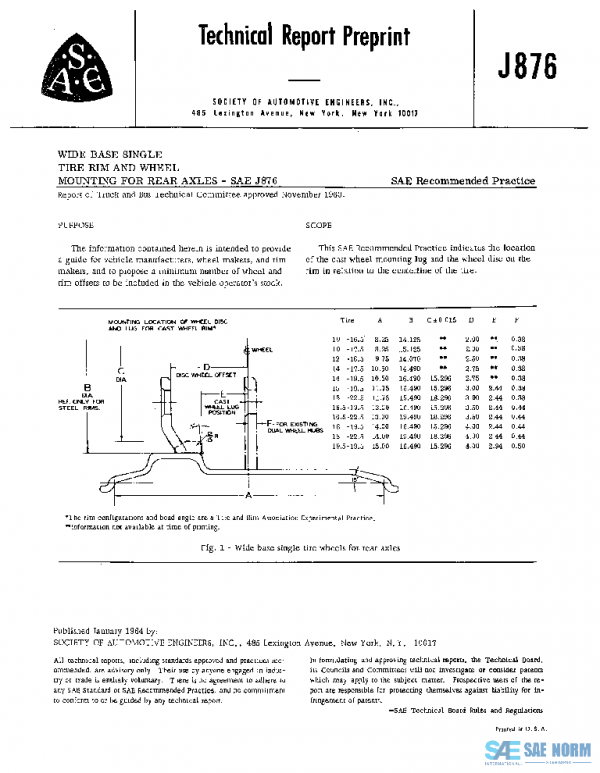SAE J876_196311 PDF SAE J876_196311 PDF