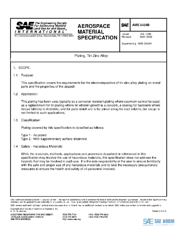 SAE AMS2434B PDF
