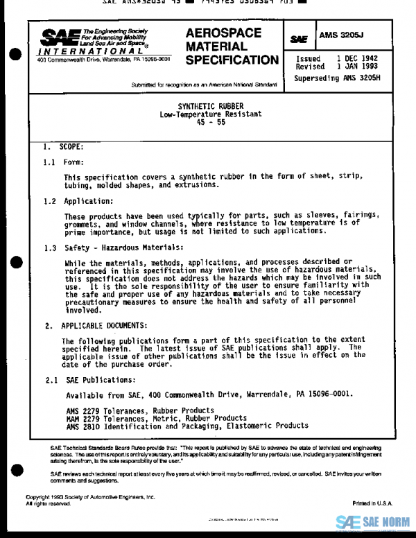 SAE AMS3205J PDF