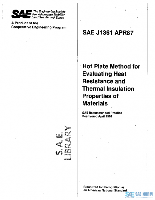 SAE J1361_198704 PDF SAE J1361_198704 PDF