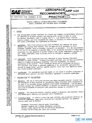 SAE ARP1610 PDF