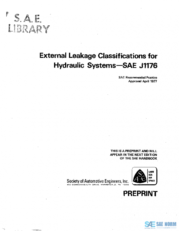 SAE J1176_197704 PDF