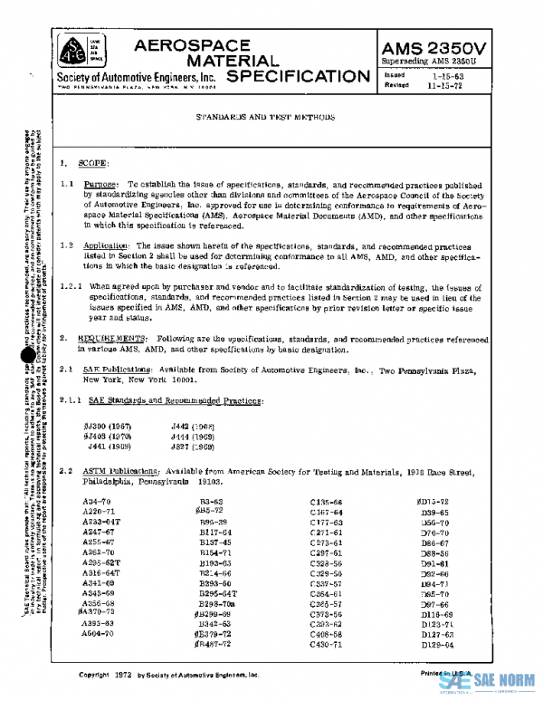 SAE AMS2350V PDF