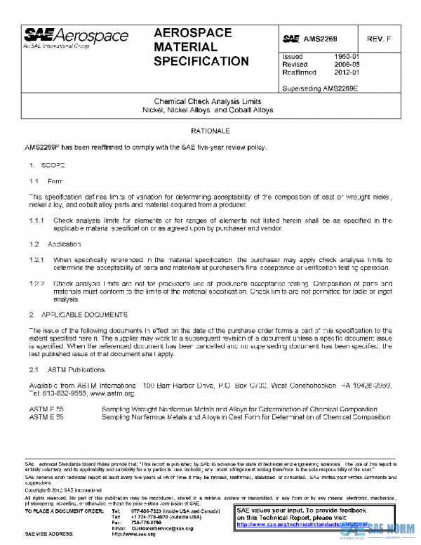 SAE AMS2269F PDF