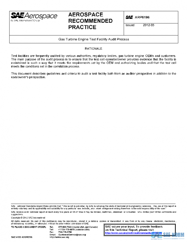 SAE ARP6196 PDF