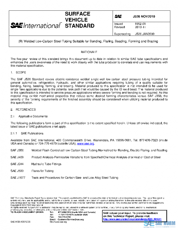 SAE J526_201011 PDF