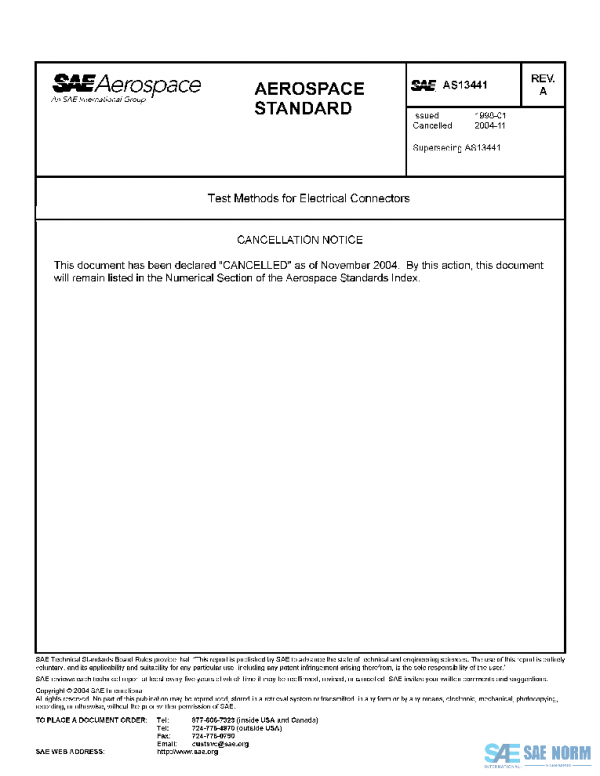 SAE AS13441A PDF