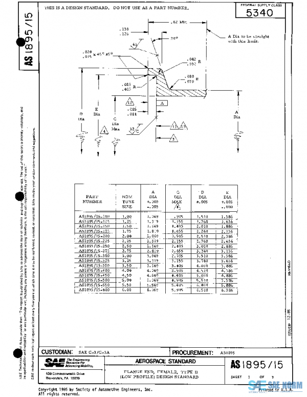 SAE AS1895/15 PDF