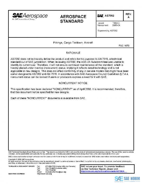 SAE AS7092A PDF