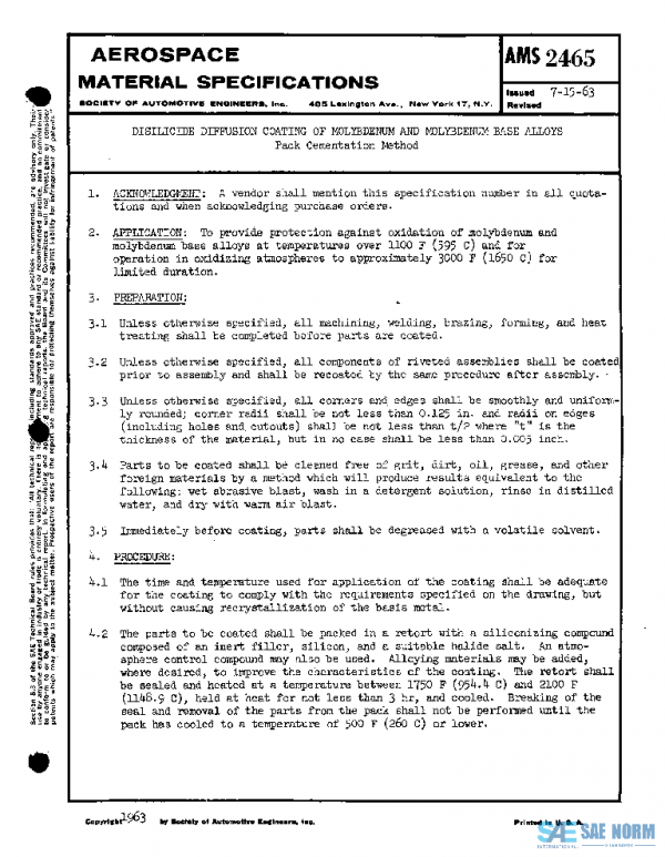 SAE AMS2465 PDF