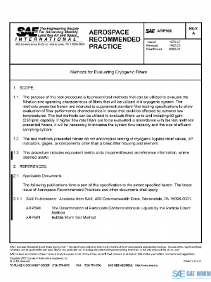 SAE ARP900A PDF