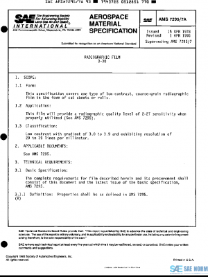 SAE AMS7295/7A PDF