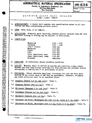SAE AMS4114 PDF SAE AMS4114 PDF