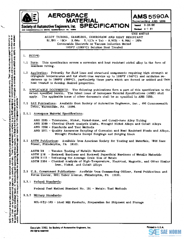SAE AMS5590A PDF