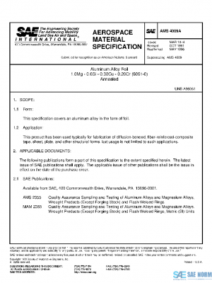SAE AMS4009A PDF