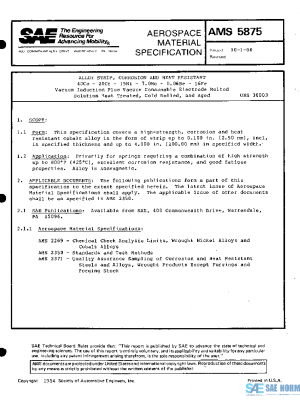 SAE AMS5875 PDF