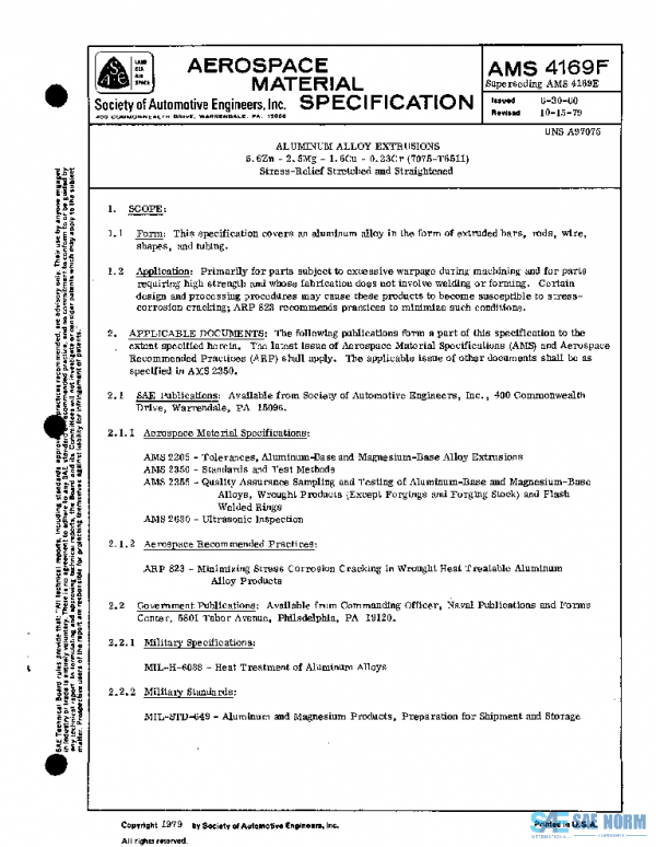 SAE AMS4169F PDF SAE AMS4169F PDF