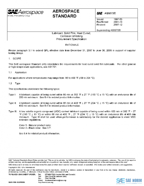 SAE AS5272C PDF SAE AS5272C PDF