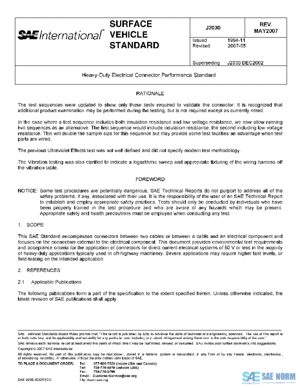 SAE J2030_200705 PDF SAE J2030_200705 PDF