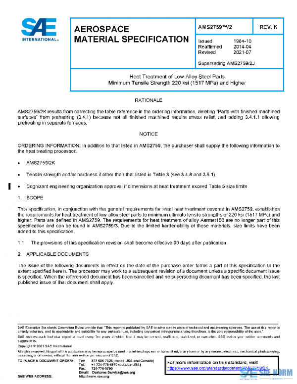 SAE AMS2759/2K PDF