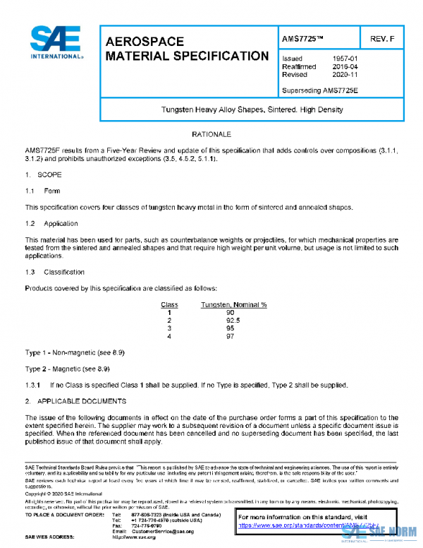 SAE AMS7725F PDF